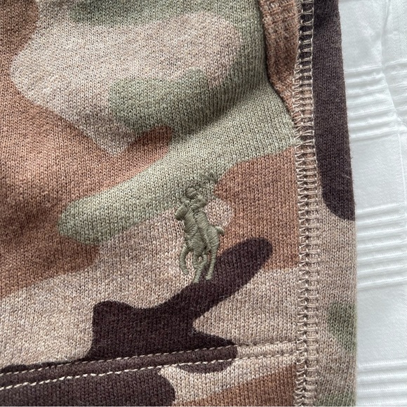 Polo Ralph Lauren Women's Size Medium Olive/Camo Jogger Sweatpants $125 New - Picture 5 of 8